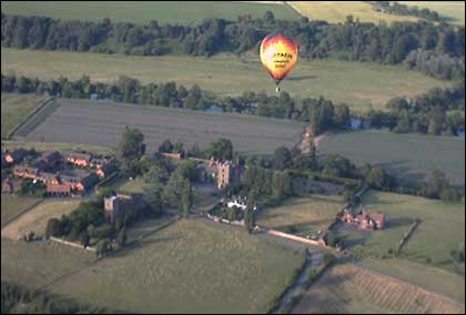 Balloon flight over Worcestershire
