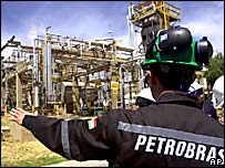 Planta da Petrobras na Bolívia