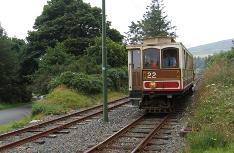 Manx Electric Railway car no. 22