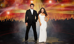 Last Choir Standing presenters Nick Knowles &  Myleene Klass