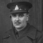 '7584301' Staff Sergeant WA Harrison.  Photograph taken in Nottingham.
