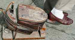 Heel used to work bellows