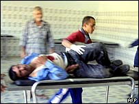 Policial ferido é atendido no Iraque