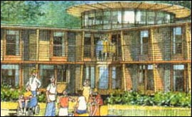 Artists impression of the new hospice