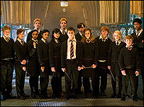 Một cảnh trong phim Harry Potter và hội phượng hoàng