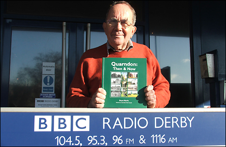 Bryan Harris with his book