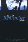 Image of Report: We will remember them
