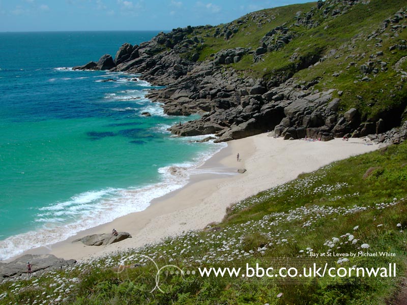 Bay at St Levan