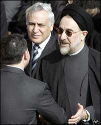 محمد خاتمی و موشه کاتساو