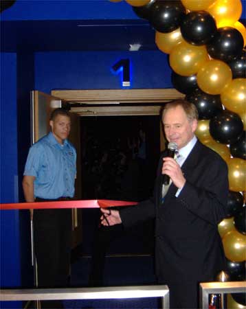 Nick Owen opens the Apollo cinema Redditch