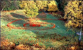 Pic: Sculpture by Judith Campbell at Kelling Heath.