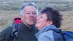 Kerry and Derek having a quick peck at the kissing gate
