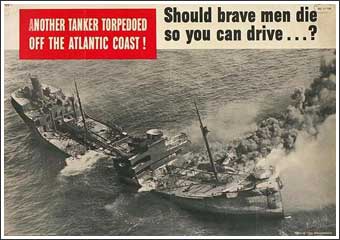 Postair "Another tanker torpedoed off the atlantic coast"