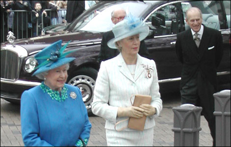 royal maundy service, wakefield, 2005