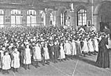 Image of a school assembly c.1901