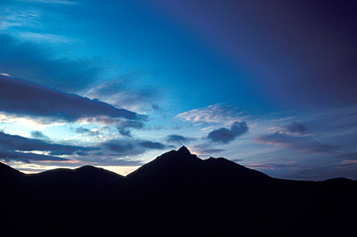 Twilight on Slieve Bearnagh