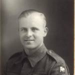 Photograph of 7517826 Private Ronald Ritson, Stevenage 1942. This is believed to be the first photograph Private Ritson sent to his 'Pen Friend' 2033627 ACW1 Marie Cranfield. They eventually became engaged and married in February 1945. Photograph of 7517826 Private Ronald Ritson, Stevenage 1942. This is believed to be the first photograph Private Ritson sent to his 'Pen Friend' 2033627 ACW1 Marie Cranfield. They eventually became engaged and married in February 1945.