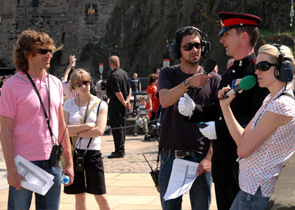 Thursday - Ghost hunting and Edinburgh Castle