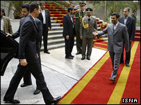 Esad ve Ahmedinejad
