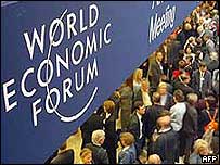 Encontro do Fórum Econômico Mundial, na Suíça