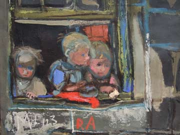 Children at the Window © With kind permission of the Eardley Estate