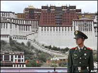 Điện Potala ở Lhasa