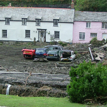 Boscastle Floods