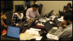 Urdu and Pashto team meeting, with BBC Lifeline Pakistan Editor Amber Rahim Shamsi pictured right
