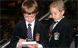 Pic: Two Harry Potters.