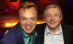 Graham Norton and Louis Walsh