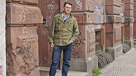 (L-R) James Holland in Berlin
