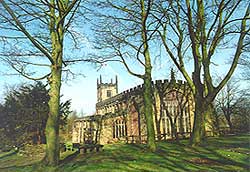 Image of Deane parish church