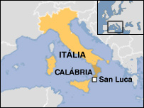 Mapa de San Luca