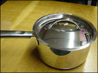 stainless steel pan