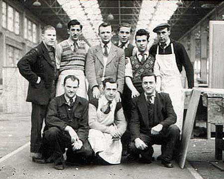 In the Joiners Shop in 1950-