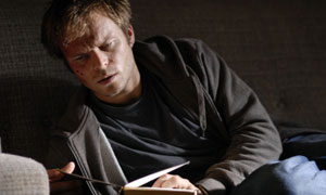 Alec Newman in Reichenbach Falls