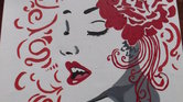 Rose Woman Pop...