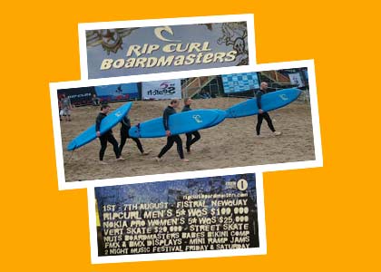 Jo Whiley Team Go Surfing