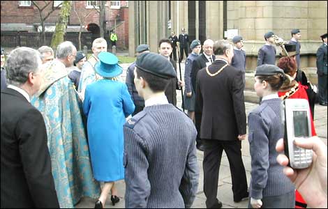royal maundy service, wakefield, 2005