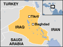 Bản đồ Iraq