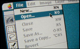 computer screen