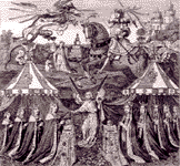 Henry V and his family (allegorically depicted)