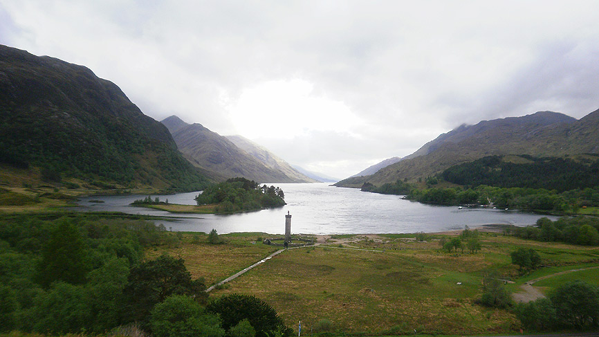 Loch Shiel and the Glenfinnan Monument