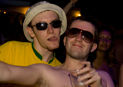 Vernon, Annie Mac and Tong at Ibiza Rocks