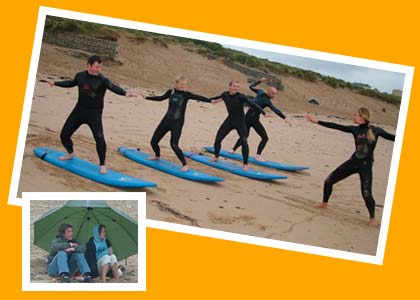 Jo Whiley Team Go Surfing