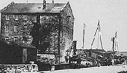 Coalisland cornmill and basin in the 1930s