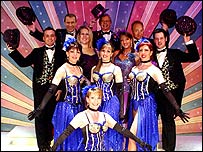 The cast at the Pavillion Theatre