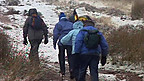 Walkers in the Brecon Beacons