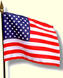 an American flag