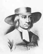 George Fox, sylfaenydd ffydd y Crynwyr © Llyfrgell Cymdeithas Grefyddol y Cyfeillion